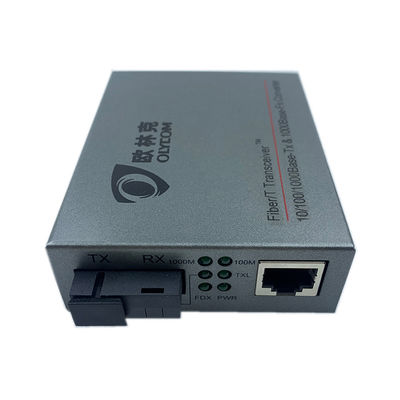 Симплексный кабель оптического волокна к Rj45 конвертеру 1310nm TX 1550nm RX