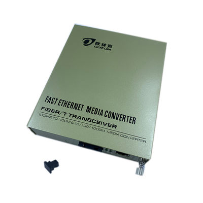 Конвертер средств массовой информации волокна держателя шкафа WDM, 100Mbps конвертер волокна Cat6