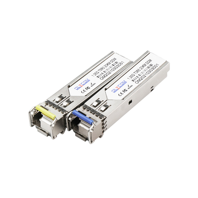 1.25G одномодный модуль SFP LC Порт 20KM 1310/1550nm WDM DDM Поддержка OEM