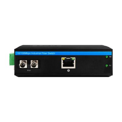 Мини-устойчивый преобразователь медиа Гигабитный Ethernet Неуправляемый ST волокно 30 км Двойной DC12V CE FCC