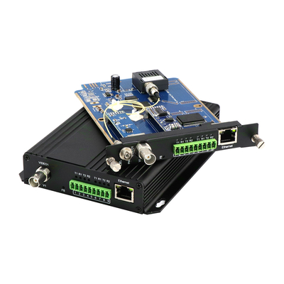 Видео Bidi RS485 RS422 Данные Ethernet Волоконно-оптический преобразователь FC 40KM Поддержка OEM