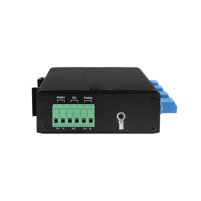 8-портный коммутатор для обхода волоконного канала Multimode LC Port Optical Protection DIN35 Mount