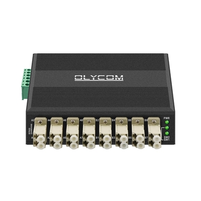 OM-FBS-44-MLC MULTIMODE OPTICAL BYPASS MODULE 8 PORT LC CONNECTOR DIN MOUNTED 12V 24V (включается в модуль)