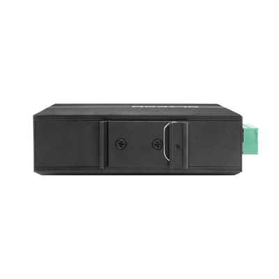 Два SFP Din Mount Poe Switch 1000 Мбит / с 4 порта, IP Камера Poe Switch Для системы видеонаблюдения