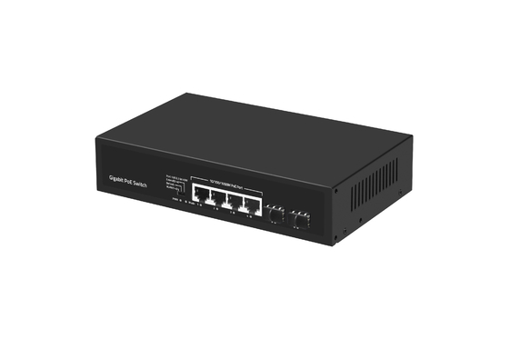 OEM ODM 4/8/16/24 Poe Etherent Switch с 2 портами Sfp AC 100-240V