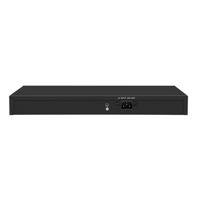 16 портов Гигабит Управляемый коммутатор PoE Коммерческий 1U Rack 300W с 2 SFP / RJ45 Uplink
