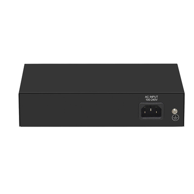 8 портов CCTV POE переключатель Fast Ethernet с 2 гигабитными медными подключениями PoE Af / At 120W Бюджет