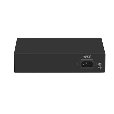 8 портов Гигабитный сетевой коммутатор PoE VLAN 250-метровый AI PoE 120 Вт Бюджет неуправляемый