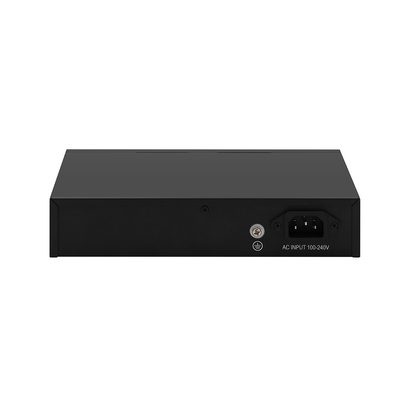 8 портов PoE Fiber Switch Гигабит Неуправляемый 120 Вт Бюджетный 250-метровый PoE Extender