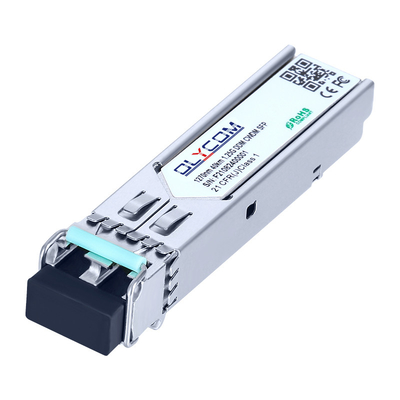 1.25G оптический приемопередатчик LC однорежимный 40 км CWDM 1270nm SFP модуль
