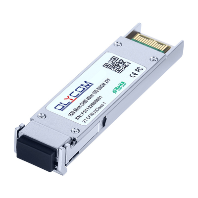40 км DWDM XFP волоконный приемник 1528.77 - 1563.05nm однорежимный двойной порт LC DDM