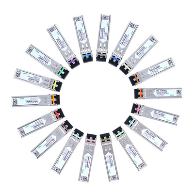 Cisco Совместимый 1.25G 80KM SFP Transceiver SM 1550nm Дуплексный гигабитный оптический SFP модуль
