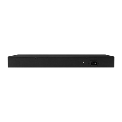 Сеть 24 портов 48 В активный PoE переключатель 450 Вт Стандартный AF / AT с 2 RJ45 Uplink Port Ethernet sfp волоконный переключатель