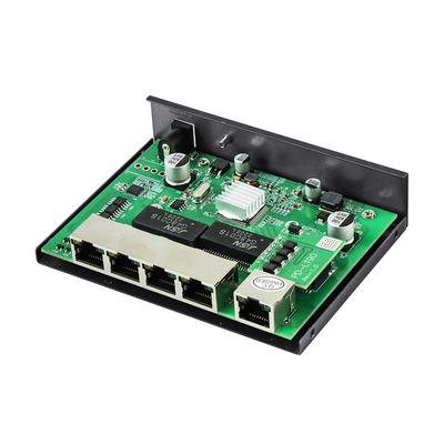 Olycom 4 Port Gigabit PoE Extender с 4 портами PoE Switch 60W Бюджет расстояние 100 метров