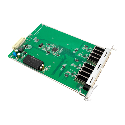 DWDM/CWDM Трансмиссия 8*Sfp+ 10G OTU Транспондерная карта С полоса 50 ГГц 96 волн