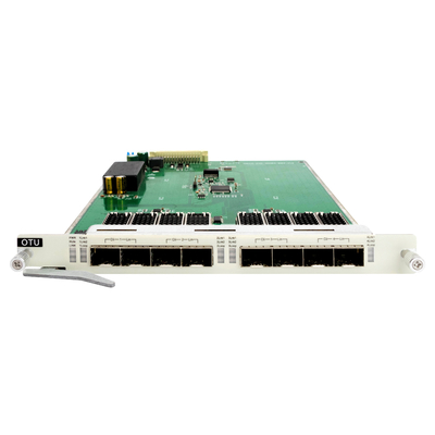 DWDM/CWDM Трансмиссия 8*Sfp+ 10G OTU Транспондерная карта С полоса 50 ГГц 96 волн