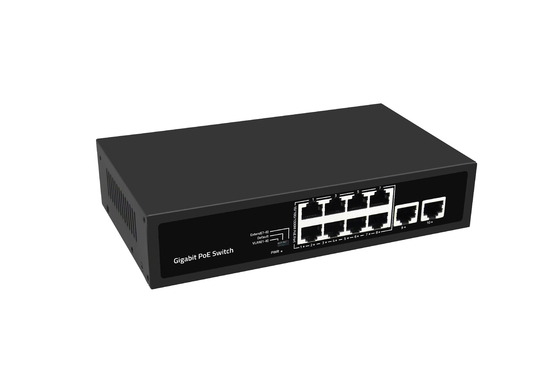8 портов полный гигабит PoE сетевой коммутатор поддержка Vlan PoE расширение 120 Вт бюджет