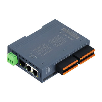 3 порта RJ45, модуль ввода/вывода ПЛК Modbus-TCP/IP с 16DI+16DO и блоком питания 24 В постоянного тока для промышленного управления