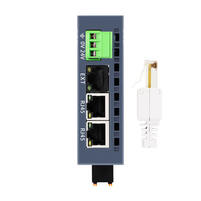 3 порта RJ45, модуль ввода/вывода ПЛК Modbus-TCP/IP с 16DI+16DO и блоком питания 24 В постоянного тока для промышленного управления