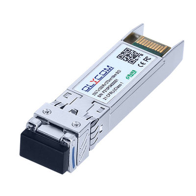 25G SFP28 CWDM трансивер 10 км, одномодульный, расширенный, DDM, коммерческий класс, CE