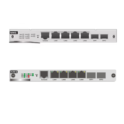 DWDM Сервисная карта управления сетью серии OM3800 Поддержка веб-входа 100M Волоконный порт RJ45