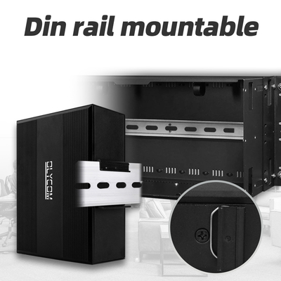 10 портов Гигабит 10/100/1000mbps L2 Управляемый POE переключатель с 2 Sfp для наружного использования