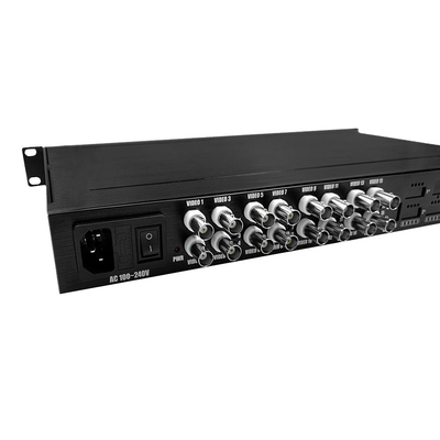 HD 1080P AHD CVI TVI Волоконное видео Цифровой оптический преобразователь 16 портов AC 220V вход
