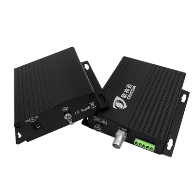 1 канал аналоговый видеомагнитофон RS485 Конвертер медиа-волокна 720P DC5V