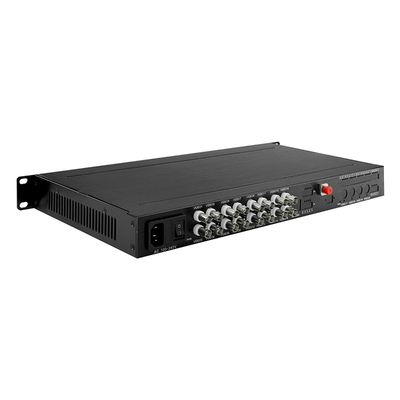 1080P 4K AHD CVI TVI Видео Медиа Конвертер Цифровой оптический расширитель 1U Rack 16 Port