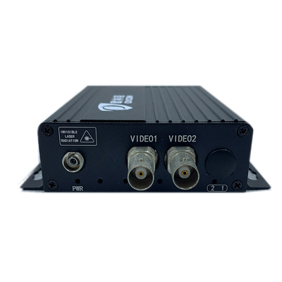 2 порта CCTV Аналоговый видеоволоконный конвертер 720P DC5V FC/SC/ST соединитель