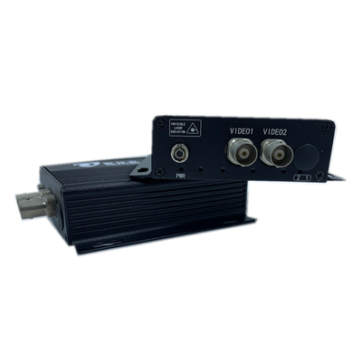2 порта CCTV Аналоговый видеоволоконный конвертер 720P DC5V FC/SC/ST соединитель