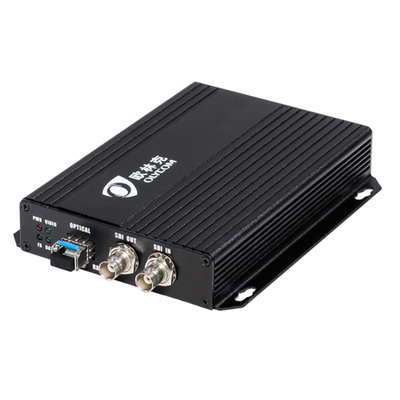 3G-SDI видео оптический передатчик приемник BNC порт с 2 SDI выход DC12V SFP слот