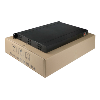 24 порта Гигабит L2 Управляемый коммутатор 12 rj45 12 sfp 1U Rack-mount Ethernet Switch OEM/ODM