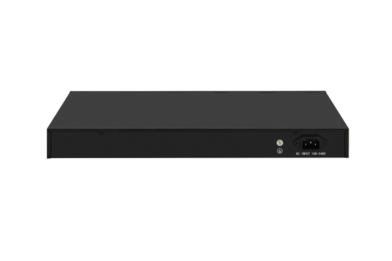 24 Портовый сетевой коммутатор 100M/1G/2.5G Ethernet 1G/2.5G/10G волоконное не управляемое FAN