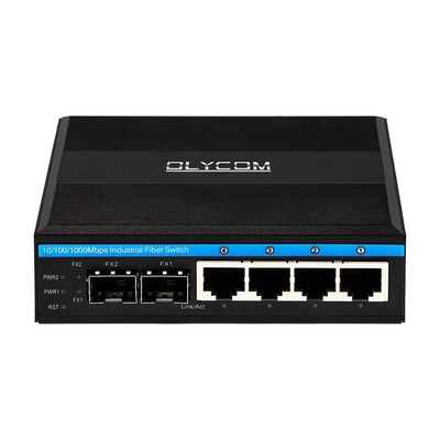 10/100/1000mbps Гигабит управляемый POE переключатель с 2 SFP слотом din rail Ethernet переключатель
