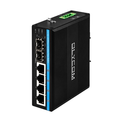 10/100/1000mbps Гигабит управляемый POE переключатель с 2 SFP слотом din rail Ethernet переключатель