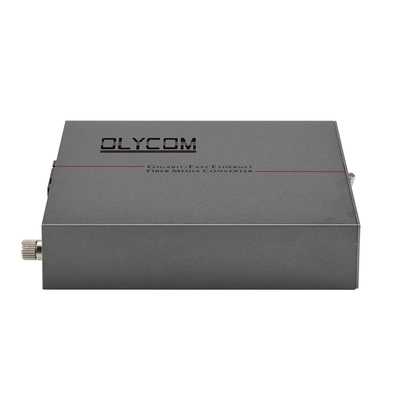 Преобразователь медиа PoE Fast Ethernet Single Mode Fiber 30W Бюджетный неуправляемый вход DC48V