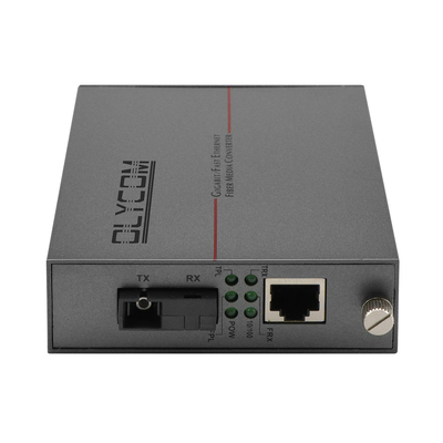Преобразователь медиа PoE Fast Ethernet Single Mode Fiber 30W Бюджетный неуправляемый вход DC48V