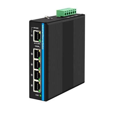 90w гигабитный POE расширитель 1 порт 802.3bt PoE++ до 4 порт 802.3af/at Промышленный повторяющий расширитель питания