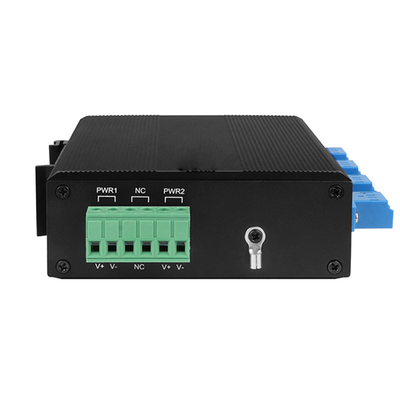 OM-FBS-44-SLC Оптический обходный блок одномодный LC-коннектор 12V 24V 48V Din