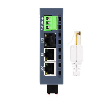 Industrial EtherCAT I/O Slave Module 16 Port 24V DC DIN Rail Dual RJ45 Port IP20 Показатель