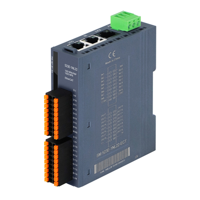 EtherCAT I/O Slave Module 24V DIN Mounted 2 RJ45 Connector IP20 класс