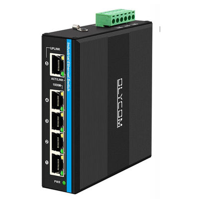 4-портный 802.3bt PoE Extender Гигабит промышленный 30W/60W/90W Ввод Неуправляемый CE
