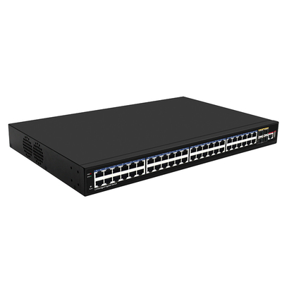 48 портов Gigabit L3 Управляемый сетевой коммутатор с 10G волоконными подключениями на базе Realtek