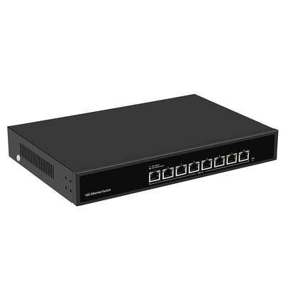 Неуправляемый переключатель Ethernet 10G с поддержкой AC100V-240V и совместимостью 1G/2.5G/5G