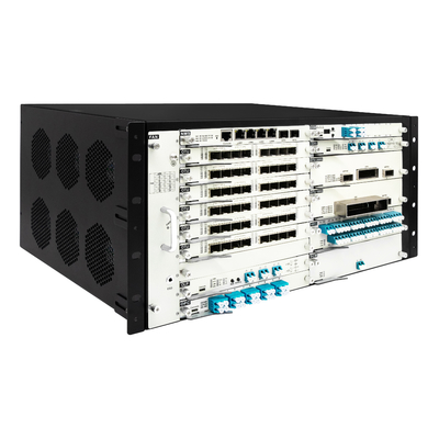 19" 5U OTN DWDM система передачи оборудования с конфигуративными картами EDFA AWG