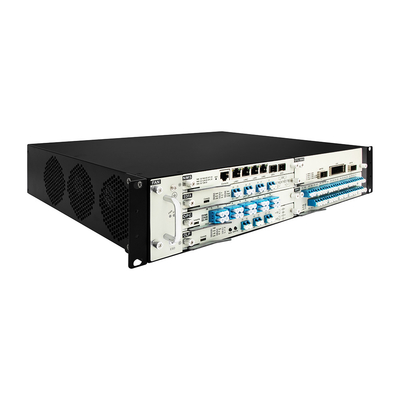 19 " 2U DWDM оптическая система передачи с EDFA OTU DCM карта Wdm система передачи