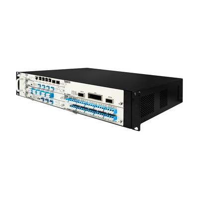 19 " 2U DWDM оптическая система передачи с EDFA OTU DCM карта Wdm система передачи
