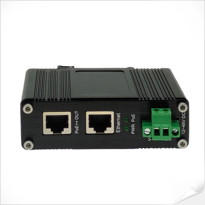 Промышленный 90W 802.3bt PoE++ Инжектор Гигабит DC12V DC24V DC48V Ввод Мини Размер