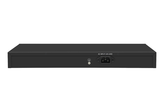 16 портов Гигабитный Ethernet переключатель Af/at Poe Switch AC 100-240V Ввод питания